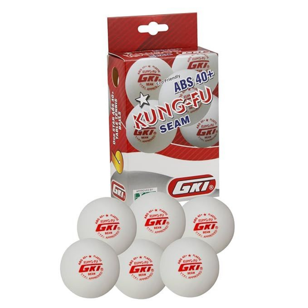 GKI Kung Fu 1 Star ABS 40+ Seam Table Tennis Ball