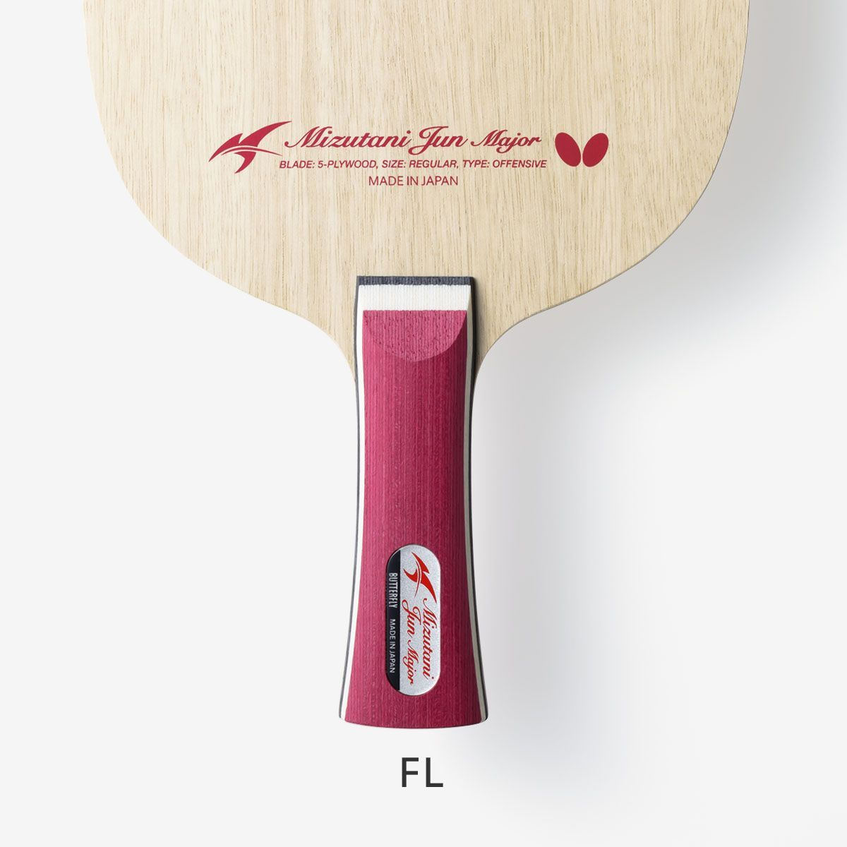 Butterfly Mizutani Jun Major-Fl Table Tennis Bat