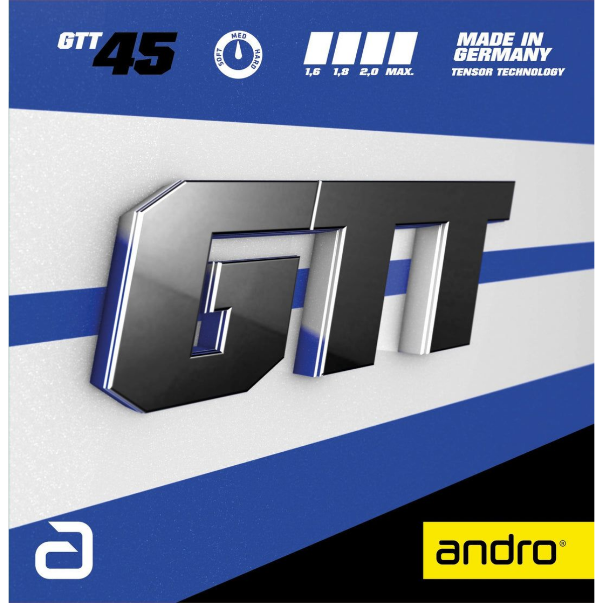 Andro GTT 45 Table Tennis Rubber