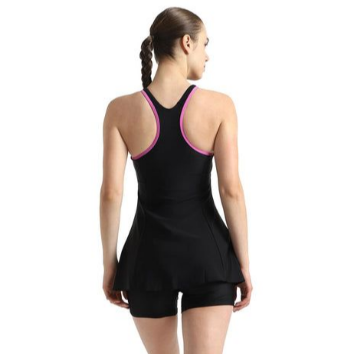Speedo AF Racerback Swimdress With Boyleg Swimming Costume Female