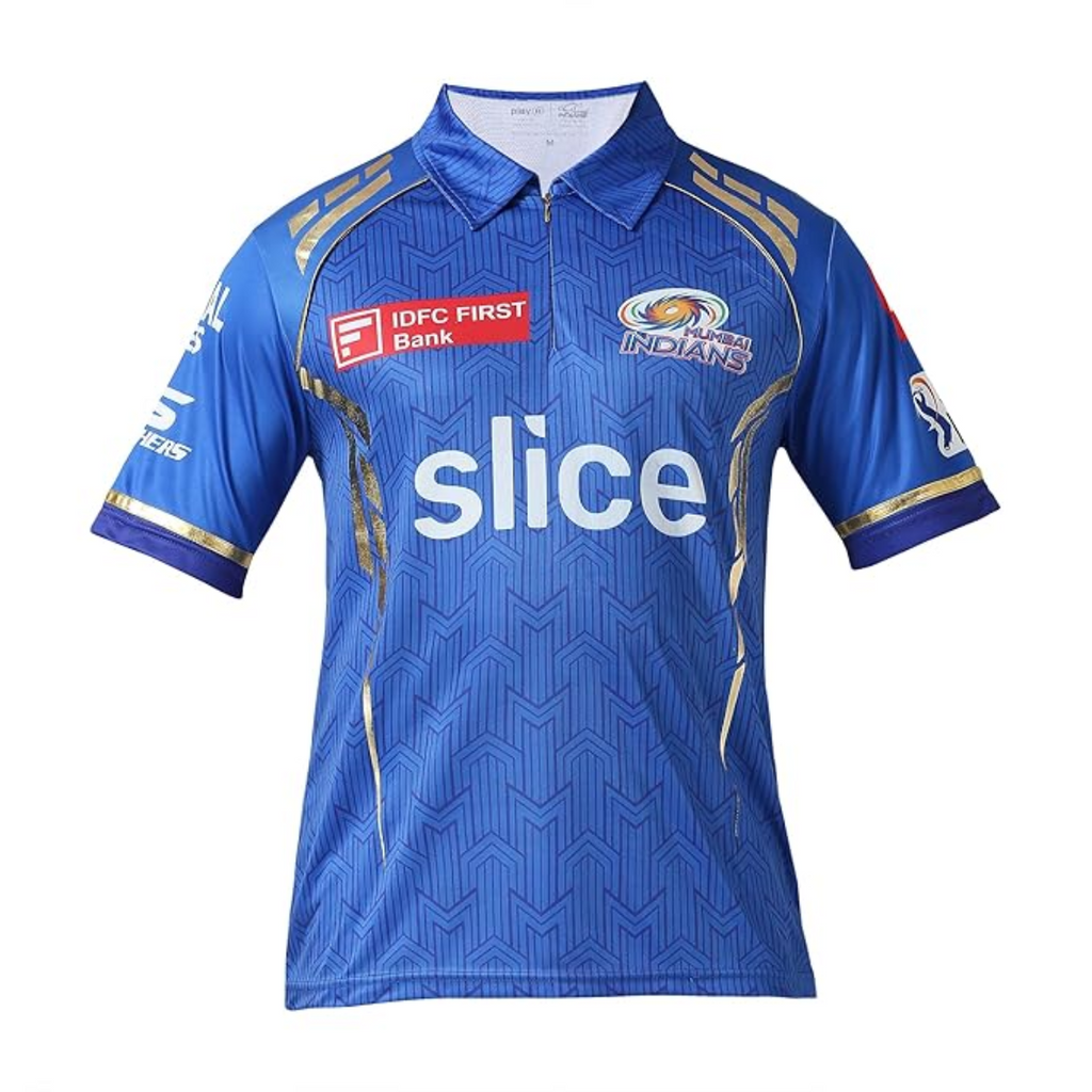 Playr MI Official Match Jersey H/S Cricket Apparel