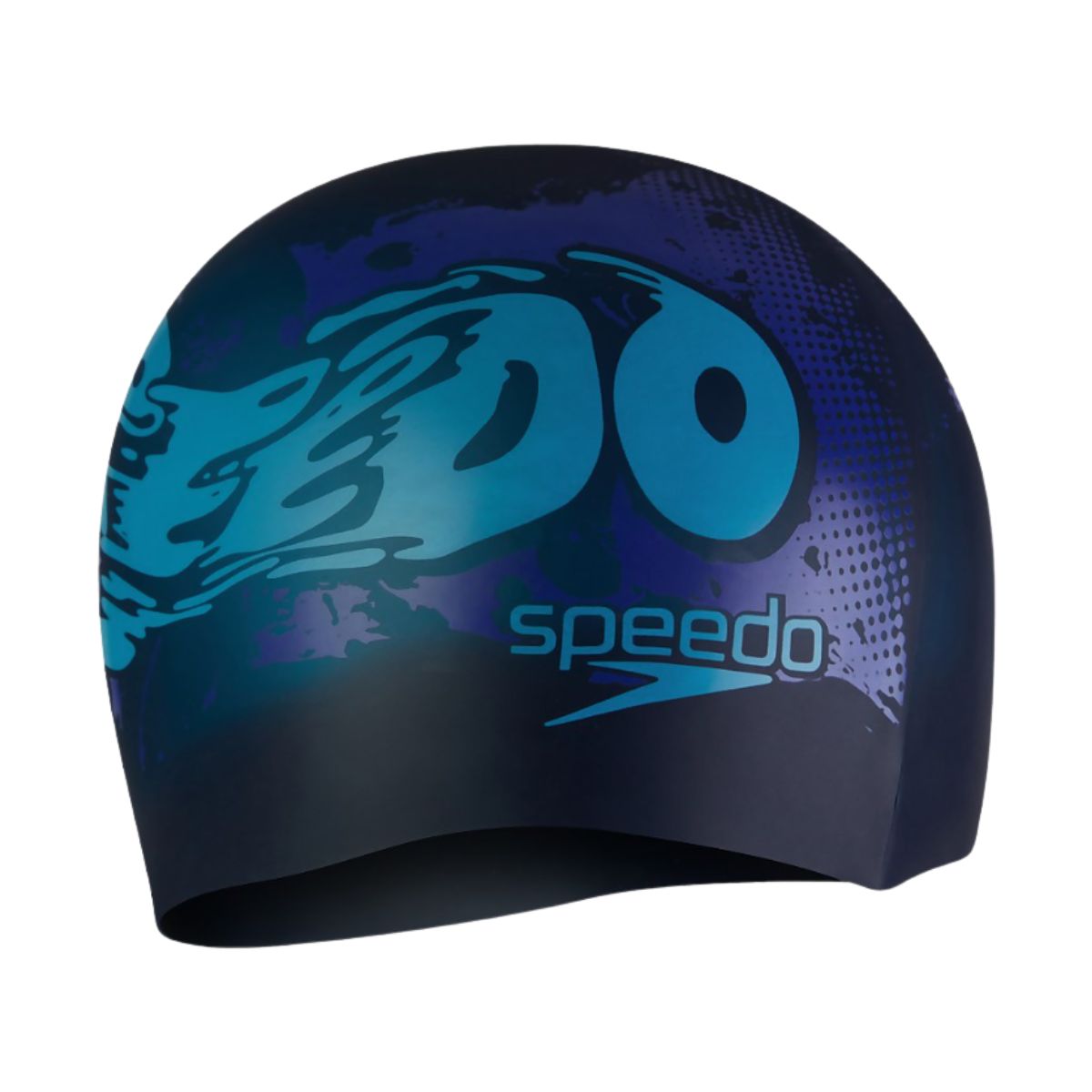 Speedo Slogan Print Swimming Cap