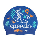 Speedo Slogan Print Swimming Cap