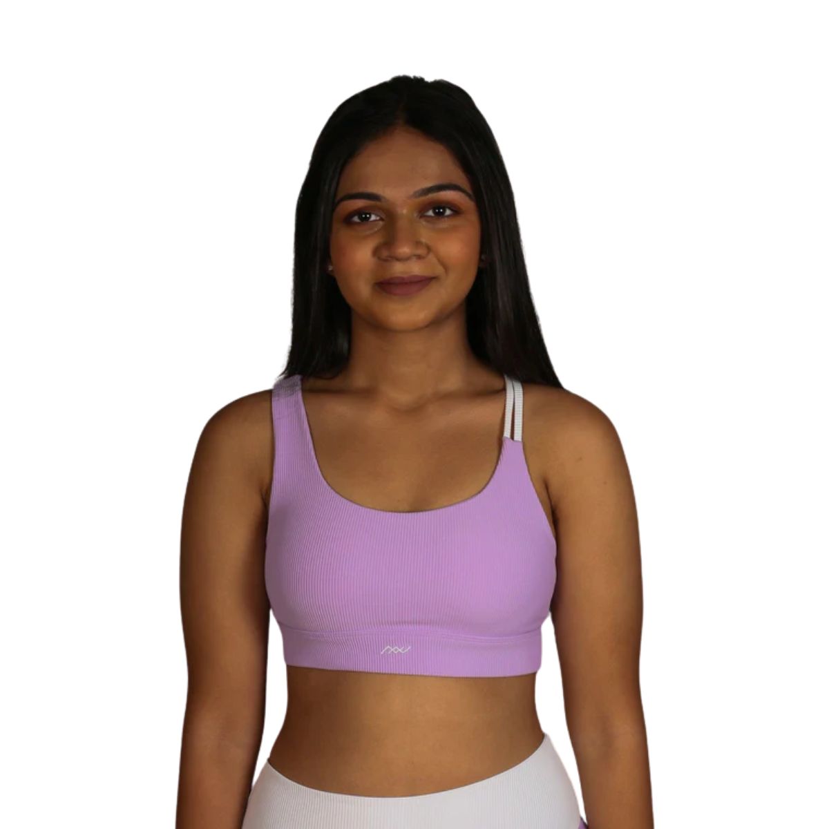Wave Athleisure Offset Sports Bra