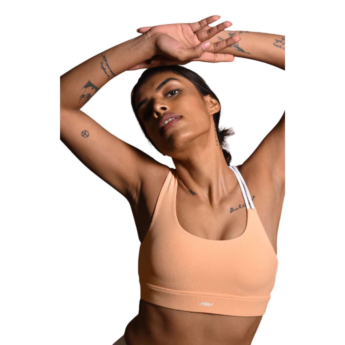 Wave Athleisure Offset Sports Bra
