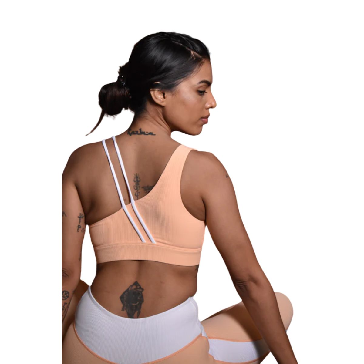 Wave Athleisure Offset Sports Bra