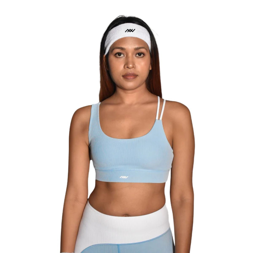 Wave Athleisure Offset Sports Bra