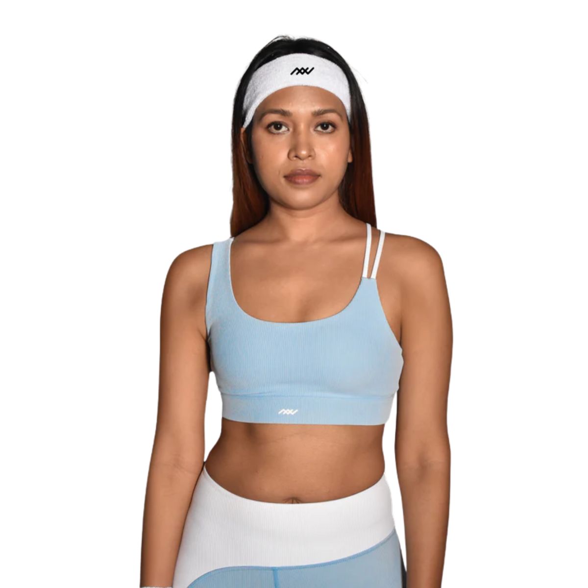 Wave Athleisure Offset Sports Bra