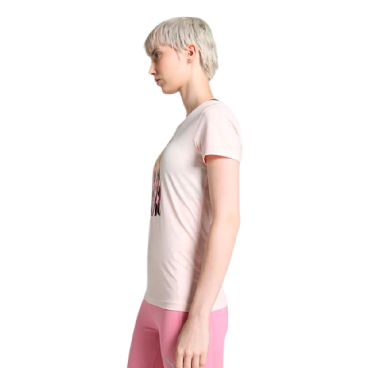 Puma Womens Active Graphic Running Tee II