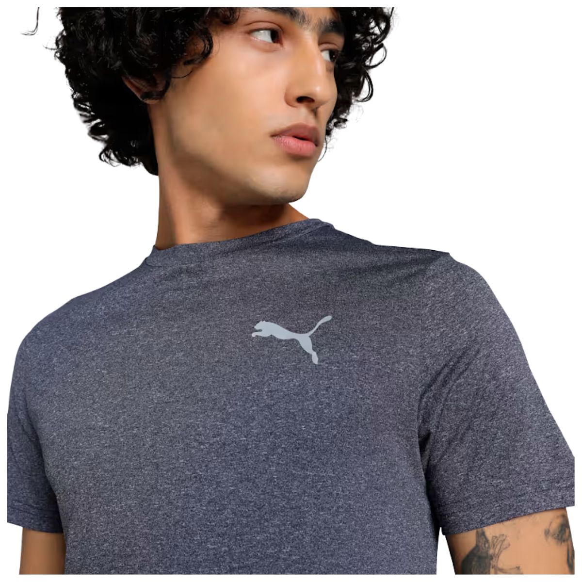 Puma Performance Heather Men's Slim Fit Tee
