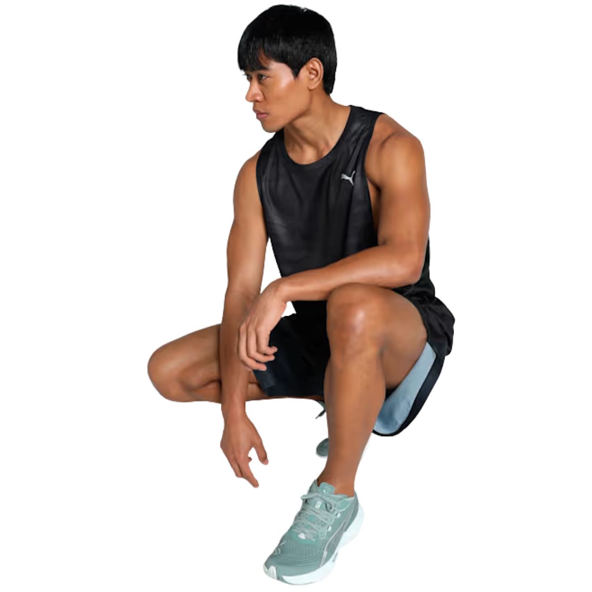 Puma Velocity All-Over Print Men's Running Tank(Polyblend)