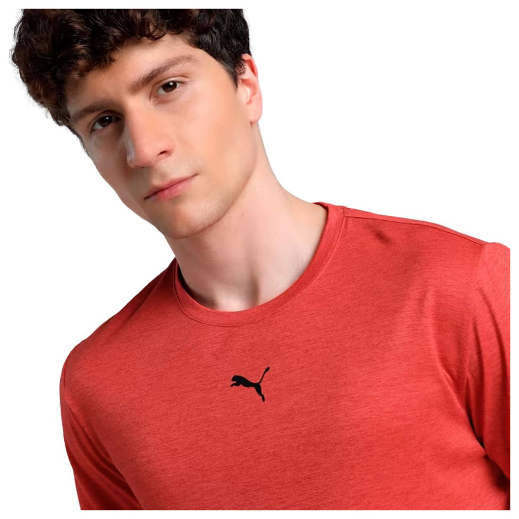 Puma Men's Train All Day Heather Cat Training Tee