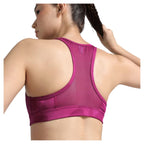 Puma Women's 4 Keeps Moisture-Wicking Printed Bra