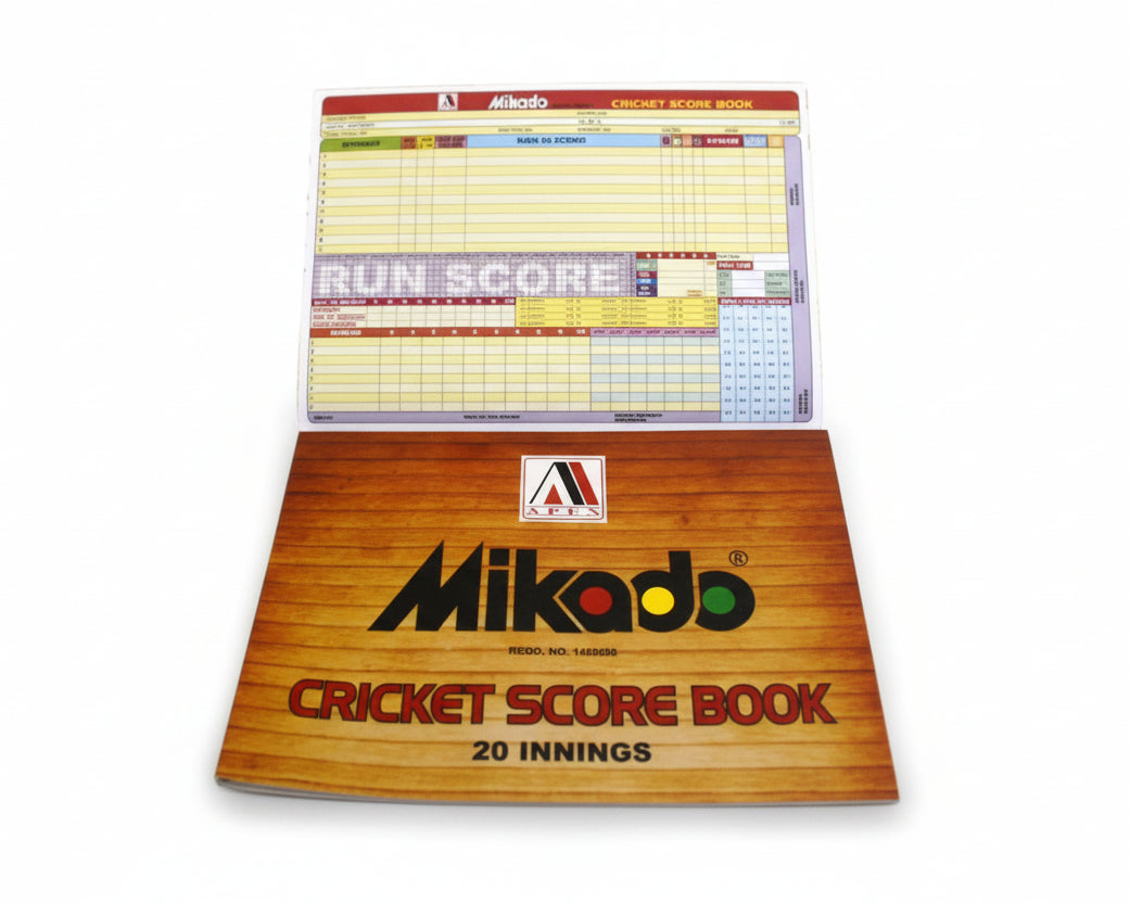 Mikado Cricket Score Book