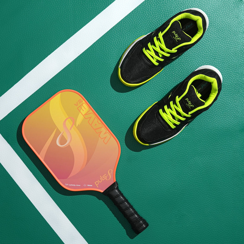 Puls8 Pickleball Essentials (1 Paddle + 1 Pair Shoes)