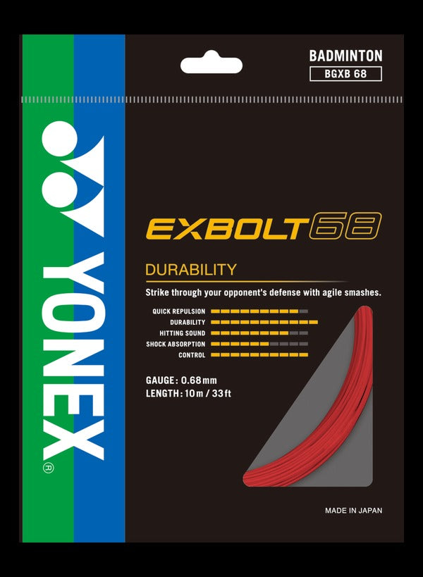 Yonex BG Exbolt 68 Badminton String