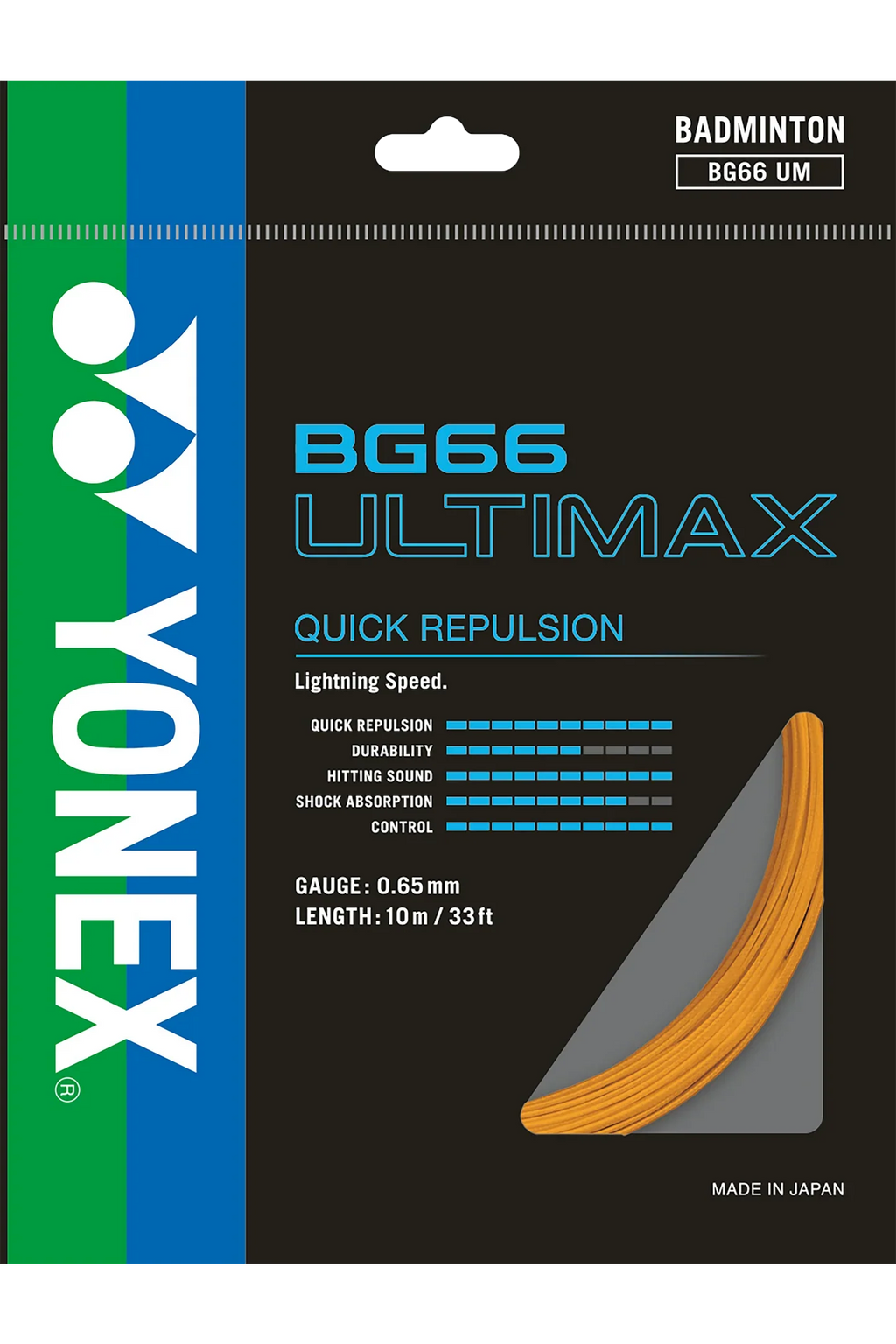 Yonex BG 66 Ultimax Badminton String