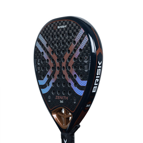 Brisk Zenith 365 Gms Padel Racquet (Designed in Spain)