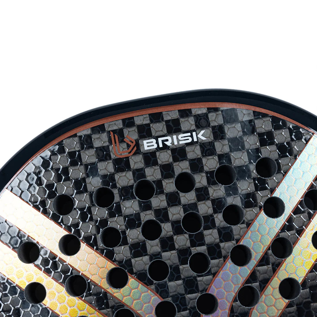 Brisk Zenith 365 Gms Padel Racquet (Designed in Spain)