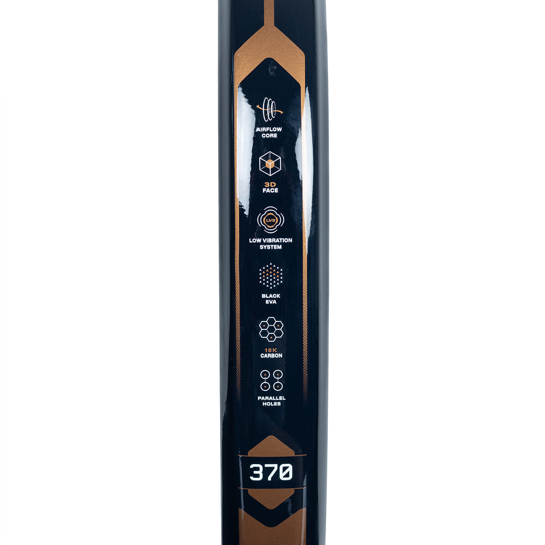 Brisk Zenith 370 Gms Padel Racquet (Designed in Spain)