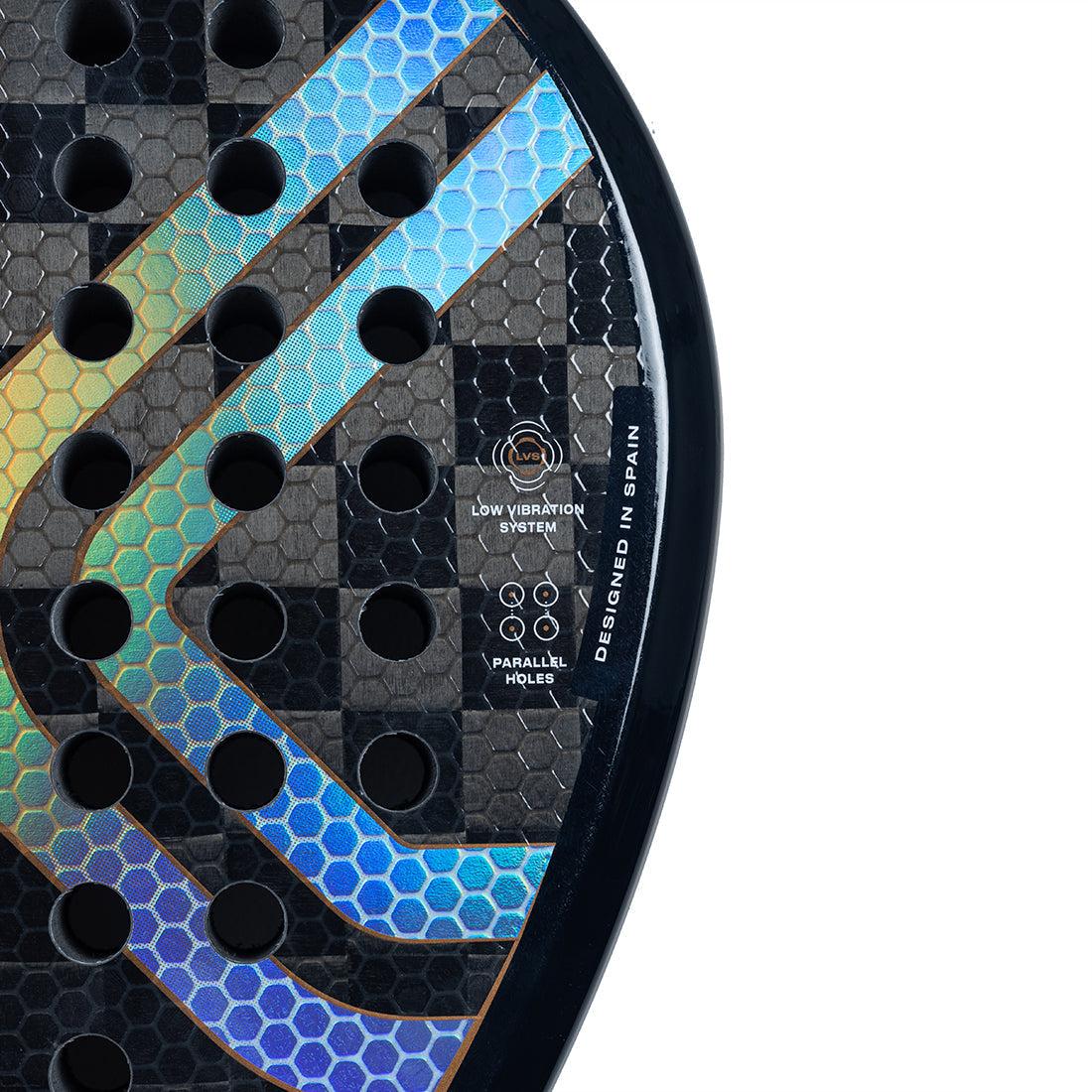 Brisk Zenith 370 Gms Padel Racquet (Designed in Spain)