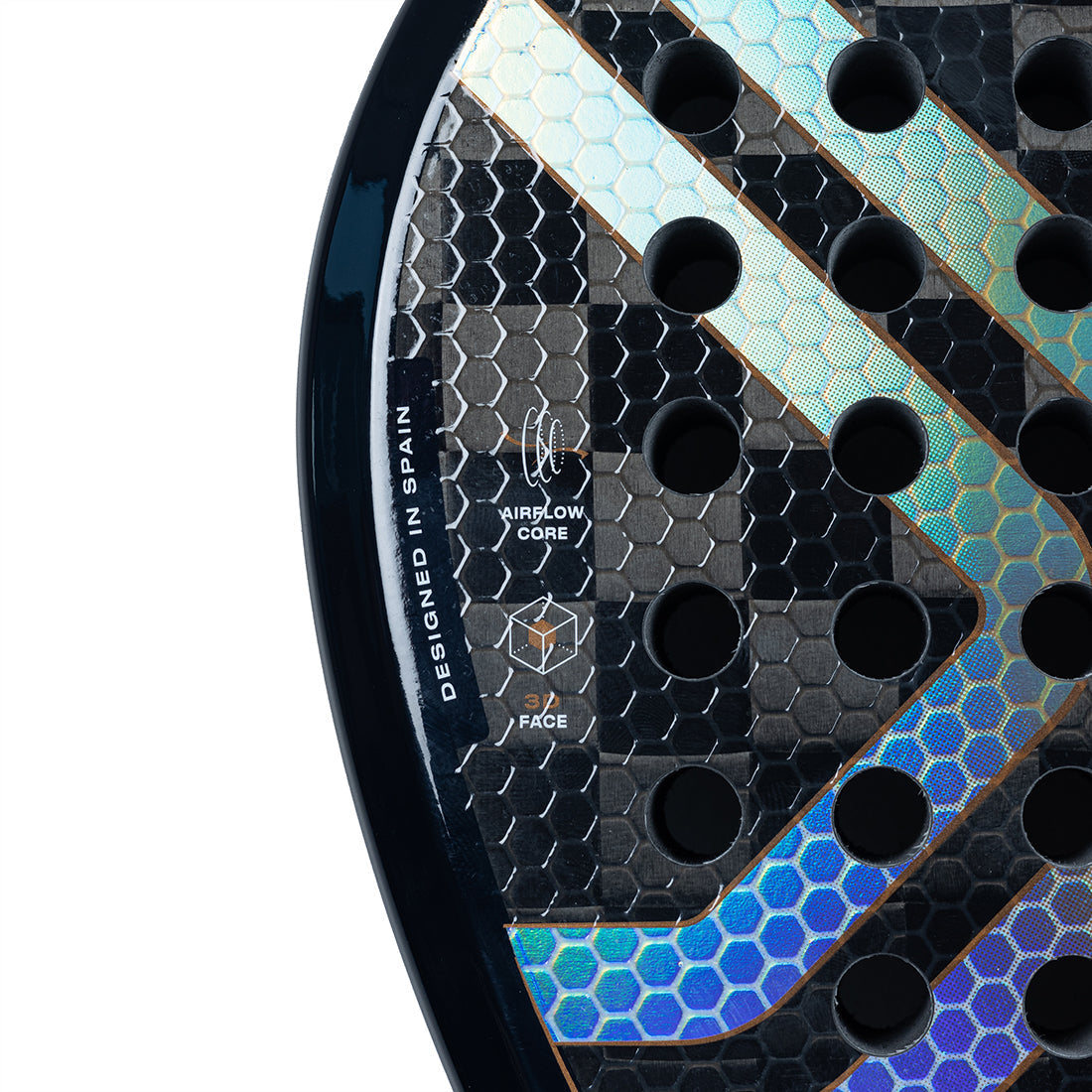 Brisk Zenith 370 Gms Padel Racquet (Designed in Spain)