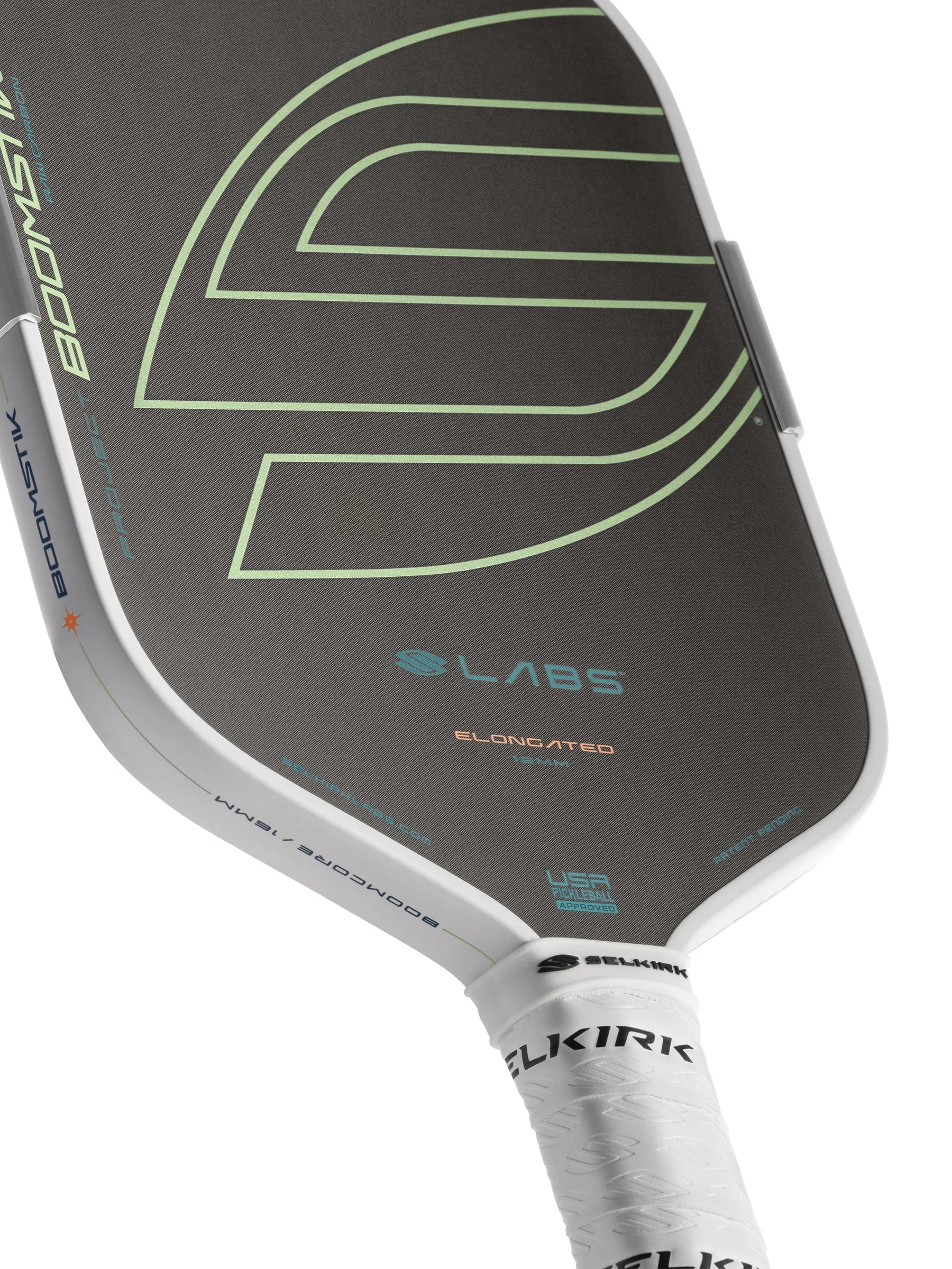 Selkirk Labs Project Boomstik Raw Carbon Pickleball Paddle (Elongated)
