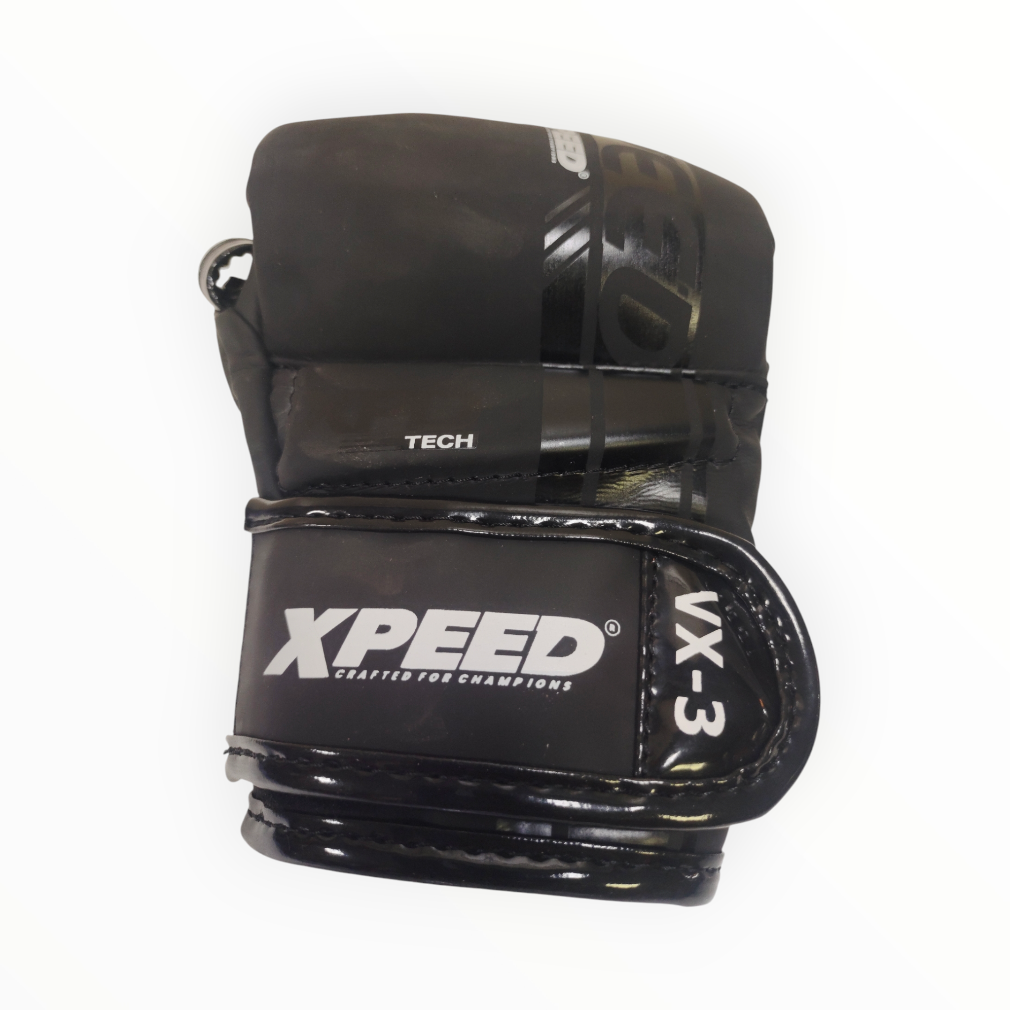 Xpeed Matt PU Cut Finger Boxing Gloves
