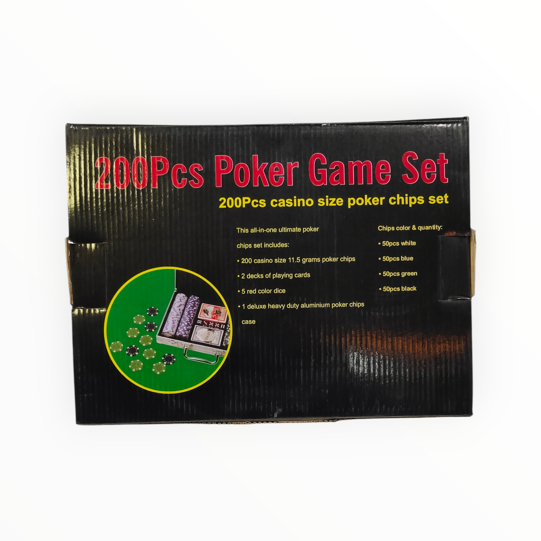 Konex 200 Chips Poker Set