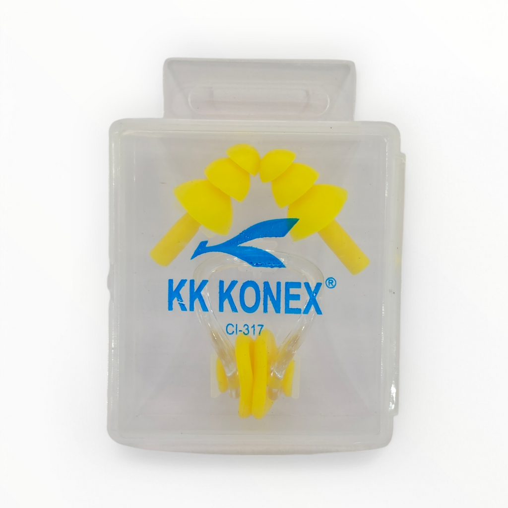 Konex Swimming Ear Plug With Nose Strip