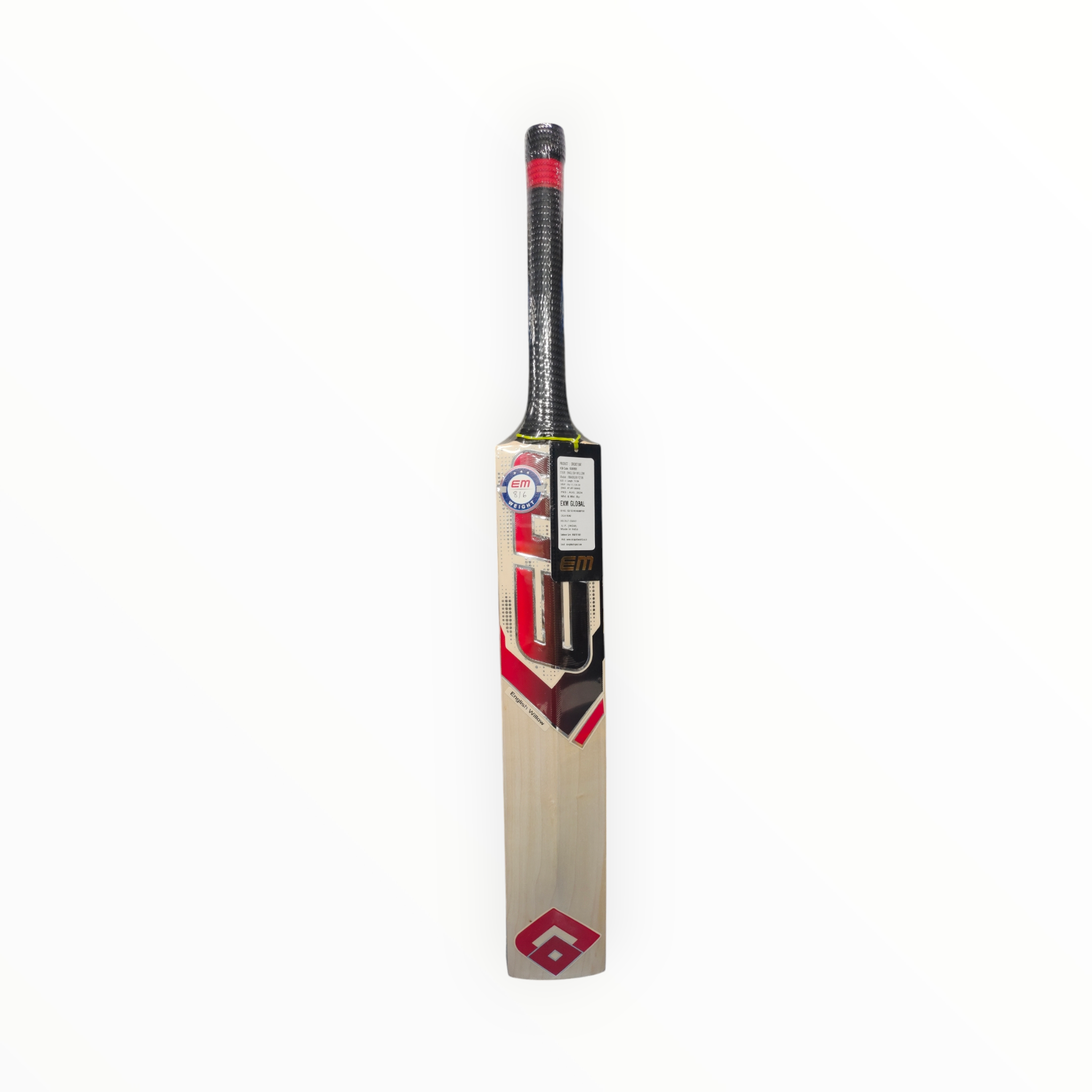 EM GT XR-9000 Kashmir Willow Cricket Bat