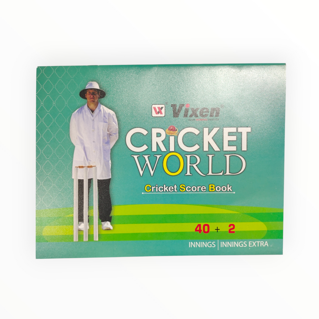 Vixen 910 Cricket Score Book