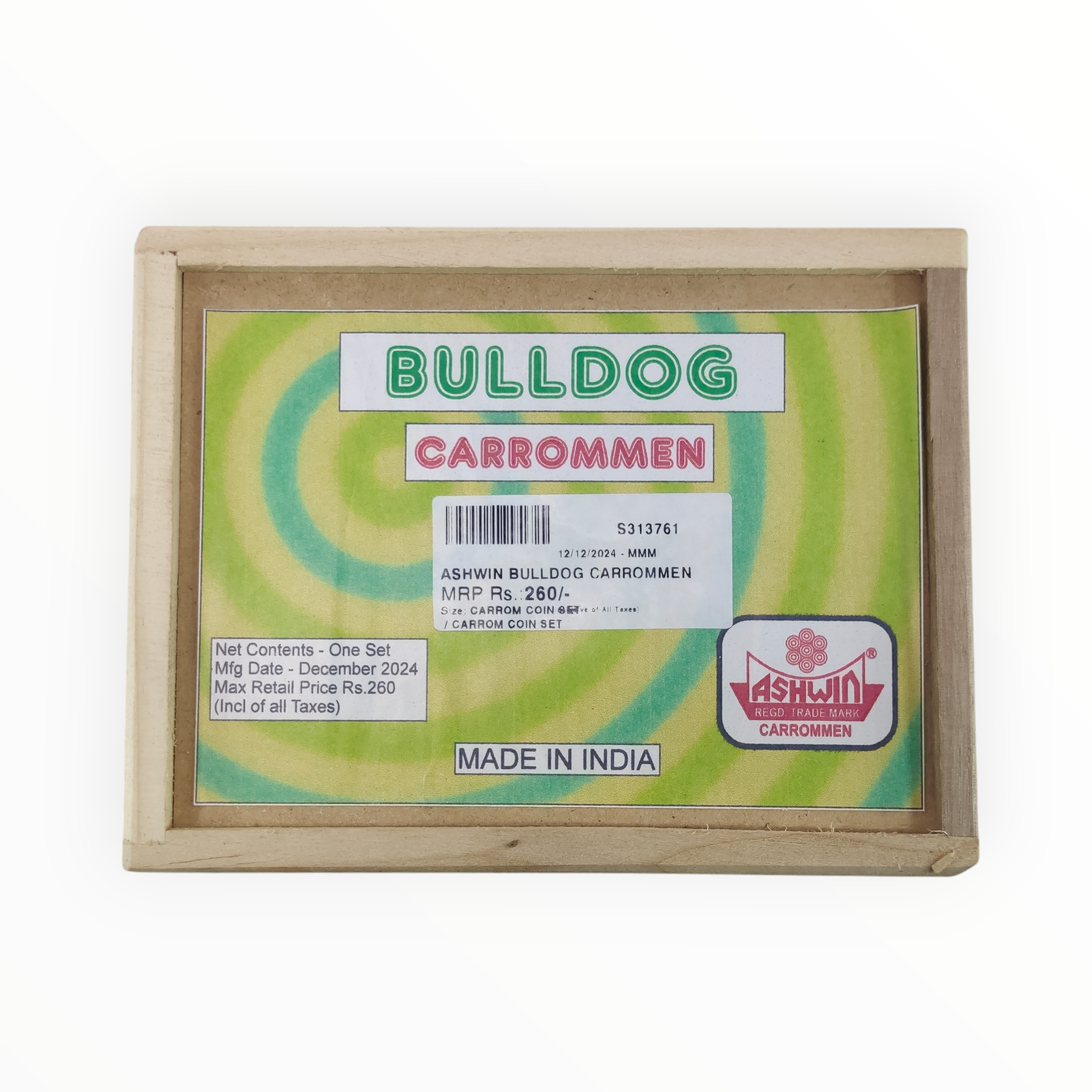 Ashwin Bulldog Carrommen Carrom Coin