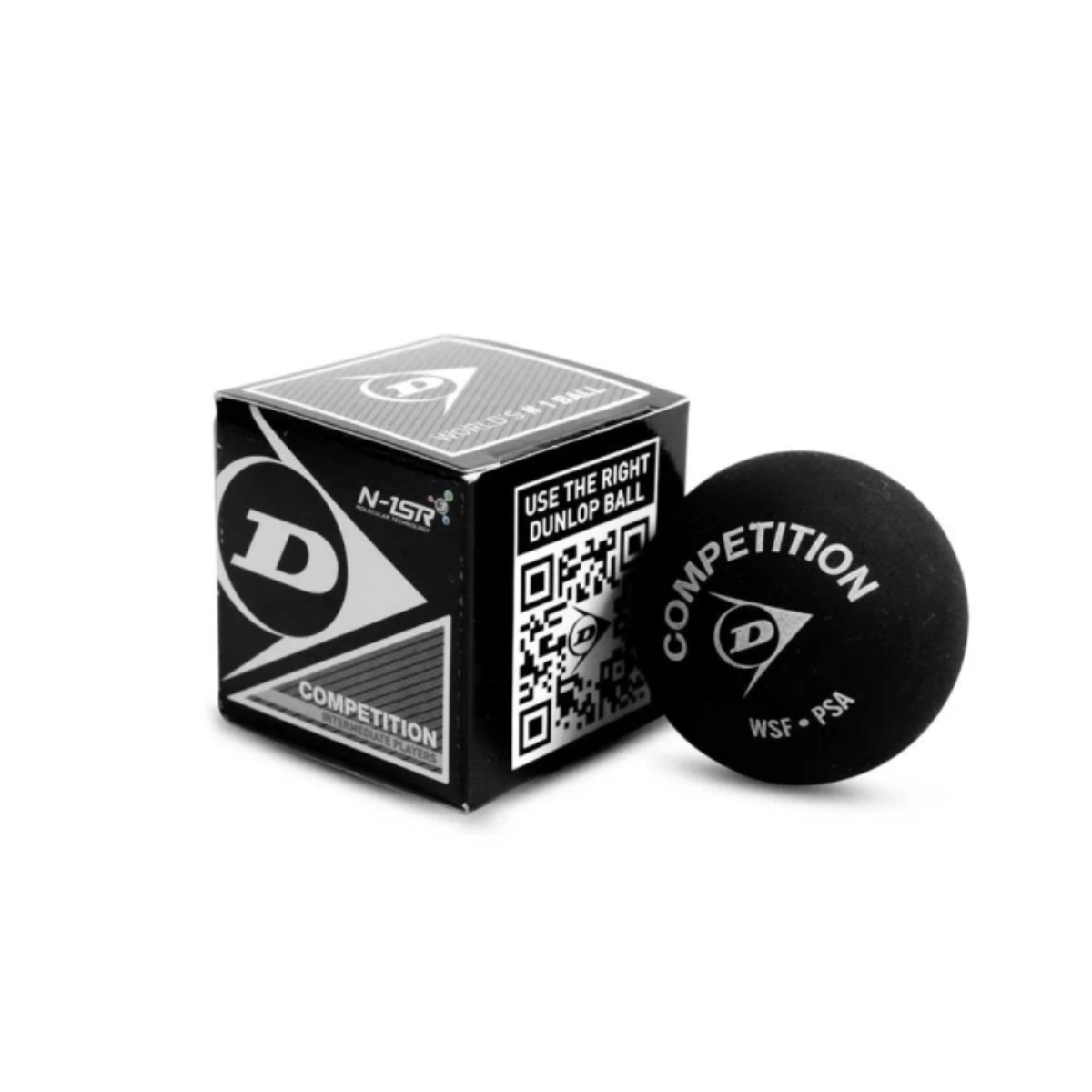 Dunlop Single Dot Yellow Squash Ball (Pack 1)
