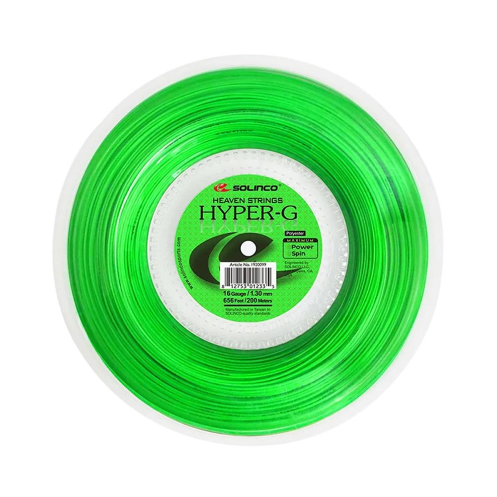 Solinco Hyper-G Tennis String (18 racket can be strung)