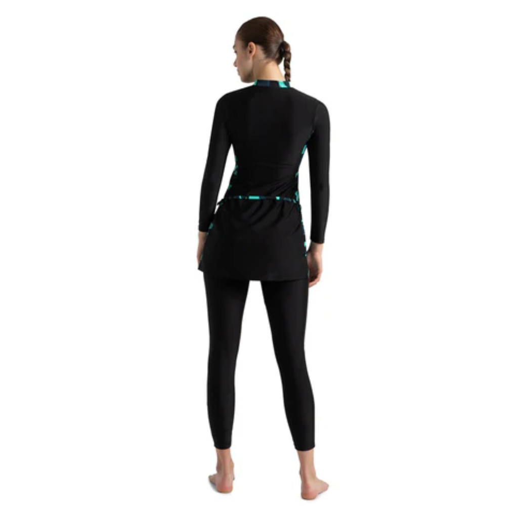 Speedo 2 Piece Closedback Full Body Suit Swimming Costume (Female)