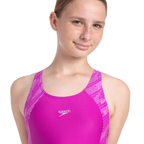 Speedo Jf Hypbm Sp Msbk Lsuit Swimming Costume(Girls)