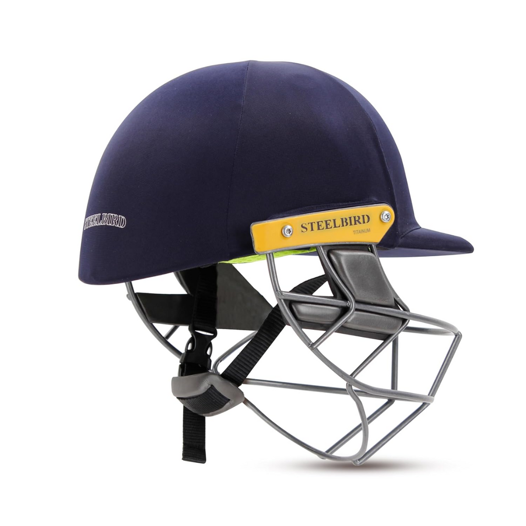 Steelbird Stroke Titanium Grill Cricket Helmet