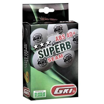 GKI Superb 3 Star Abs 40+ Table Tennis Ball