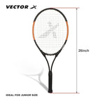 Vector-X VXT-520 Jr Tennis Racket Full Cover