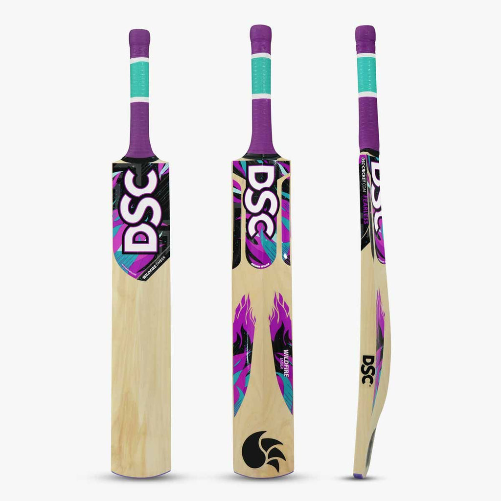 DSC Wildfire Ember Kashmir Willow Cricket Bat (Tennis)