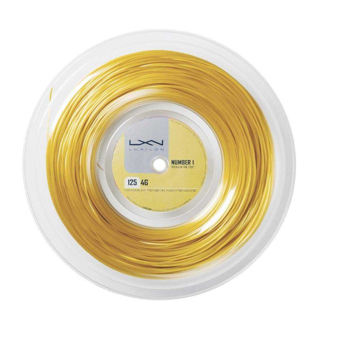 Luxilon 4G 125 Tennis String (One Racket can be strung)